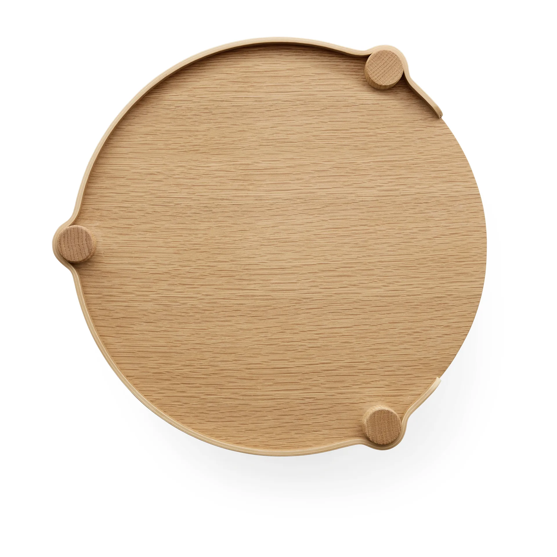 Woody Tisch Ø45cm, Oak Cooee Design