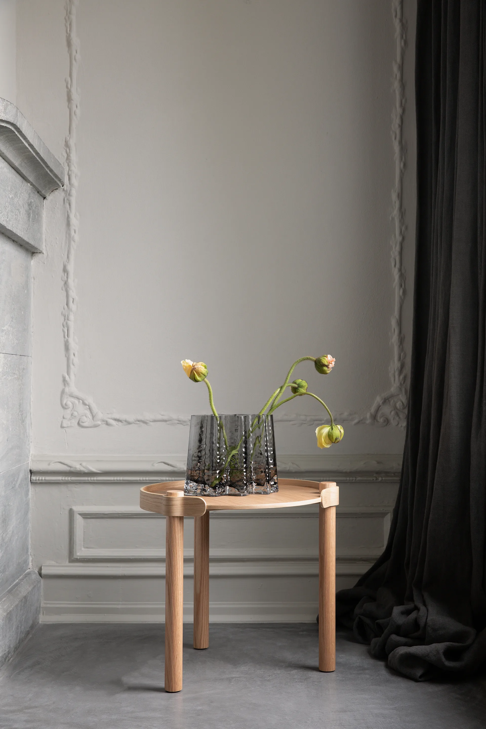 Woody Tisch Ø45cm, Oak Cooee Design