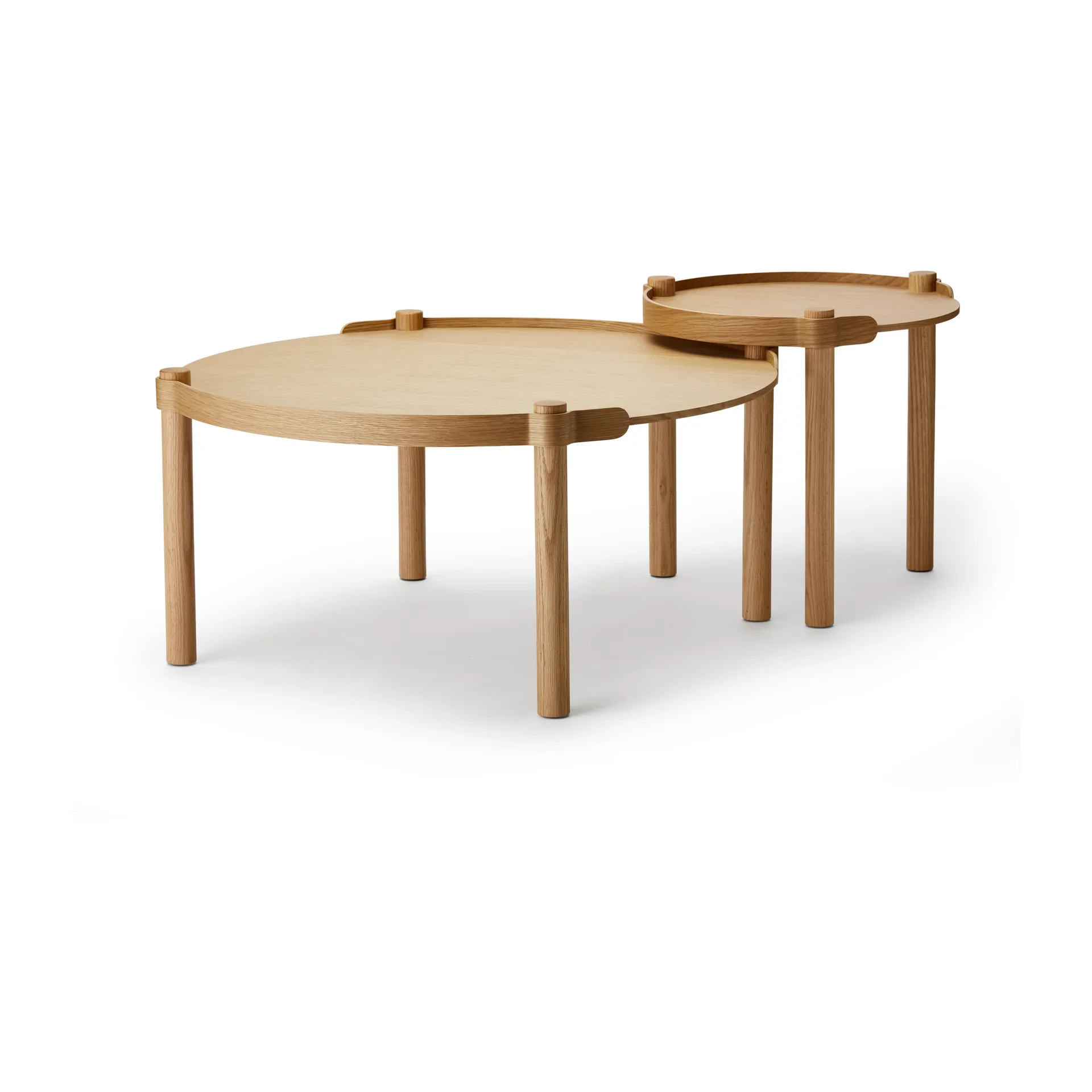 Woody Tisch Ø45cm, Oak Cooee Design