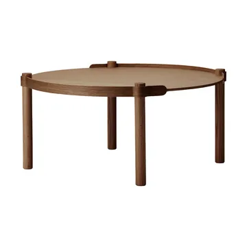 Woody Tisch Ø80cm - Dunkel gebeizte Eiche - Cooee Design