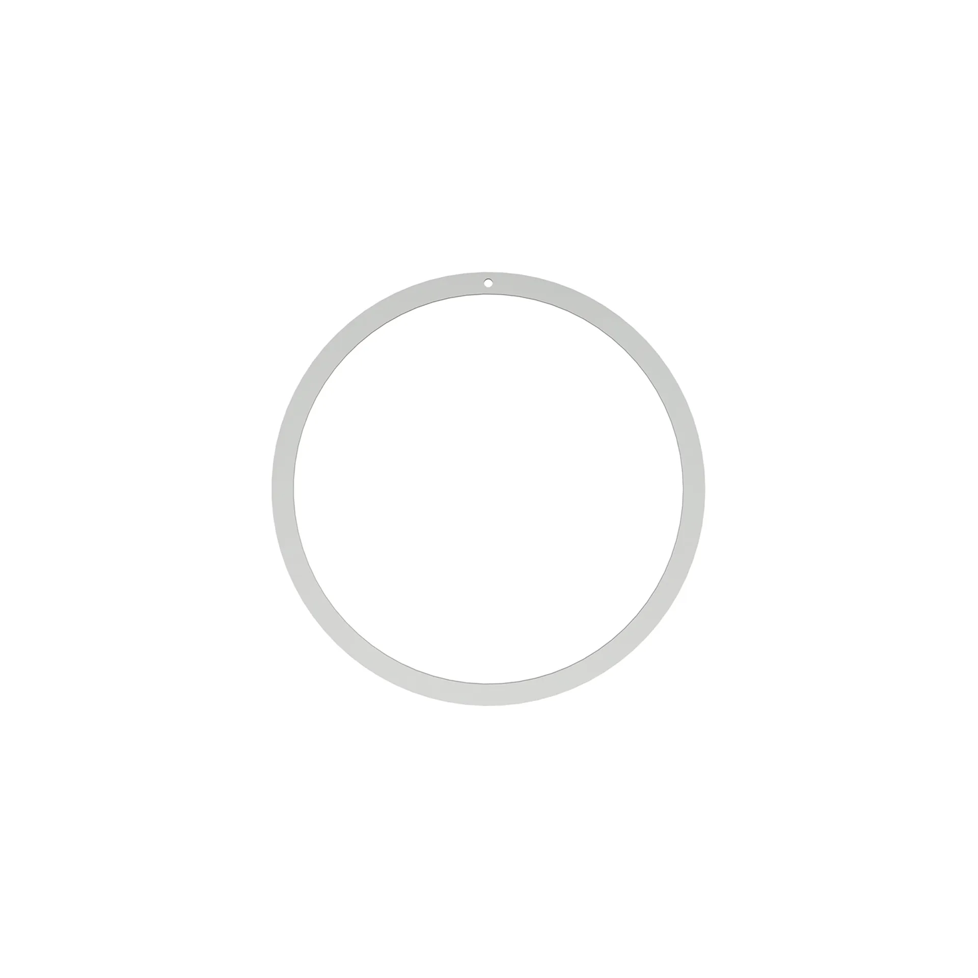 Wreath Deko-Ring 20cm, Stainless steel Cooee Design