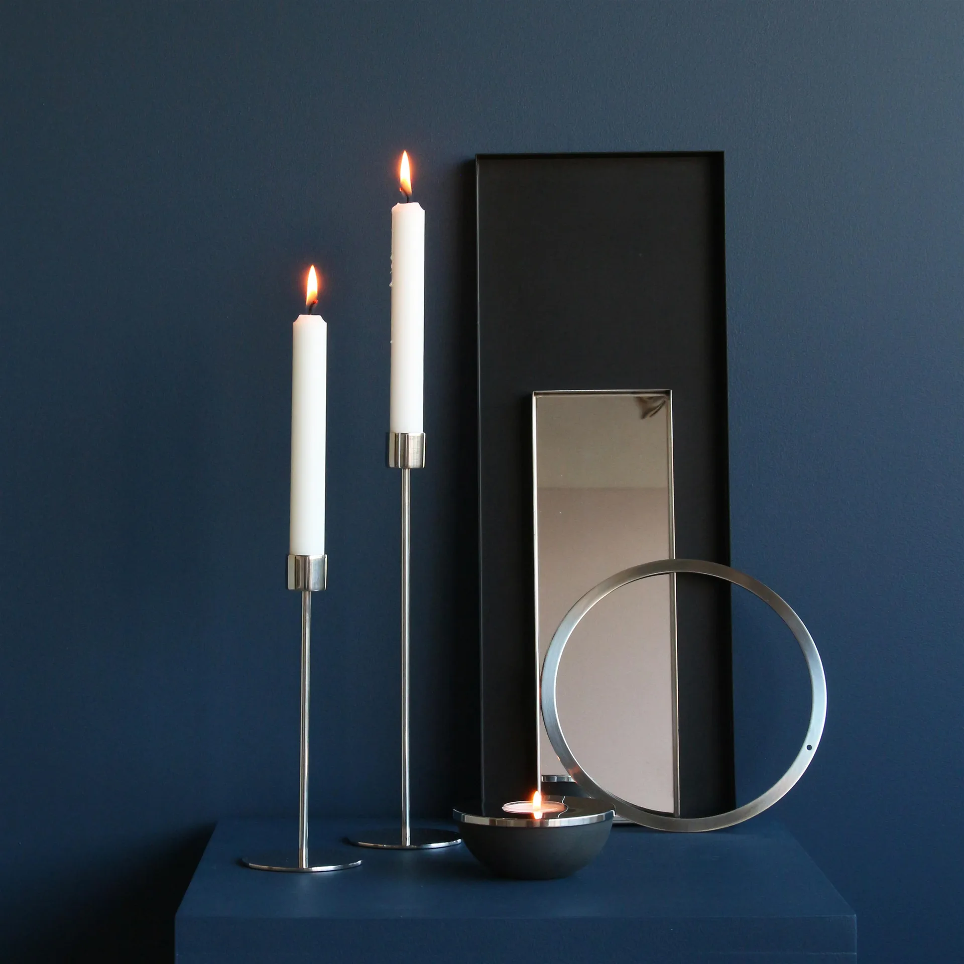 Wreath Deko-Ring 20cm, Stainless steel Cooee Design