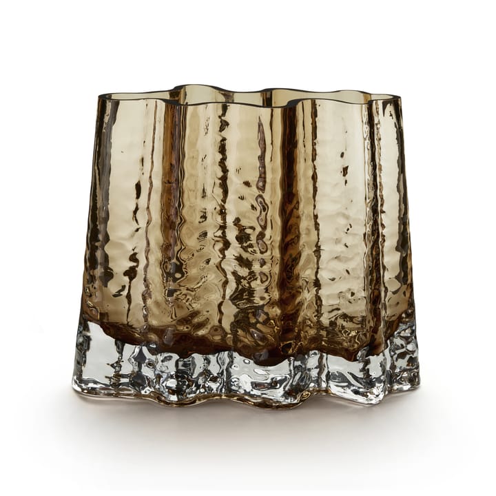 Gry wide Vase 19cm - Cognac - Cooee