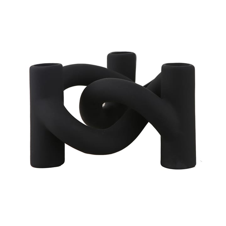 Lykke Three Kerzenhalter - Black - Cooee