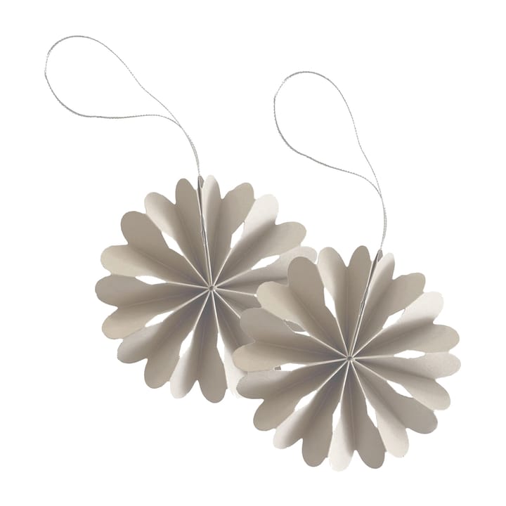 Paper Flowers Weihnachtsanhänger - Natural - Cooee