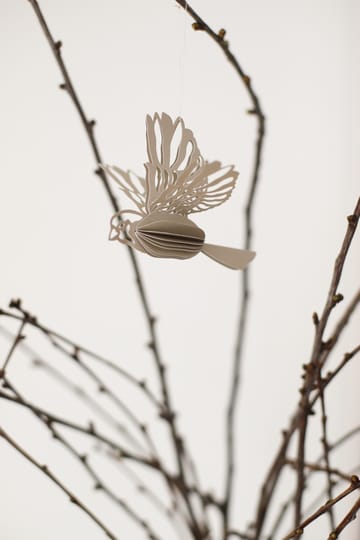 Papier Vogel Dekorationsanhänger - Sand - Cooee