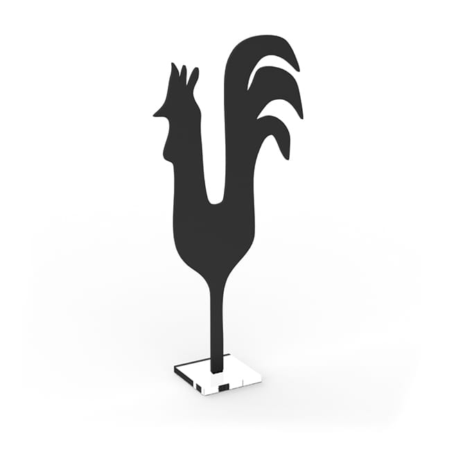 Rooster Osterdekoration 36cm - Black - Cooee