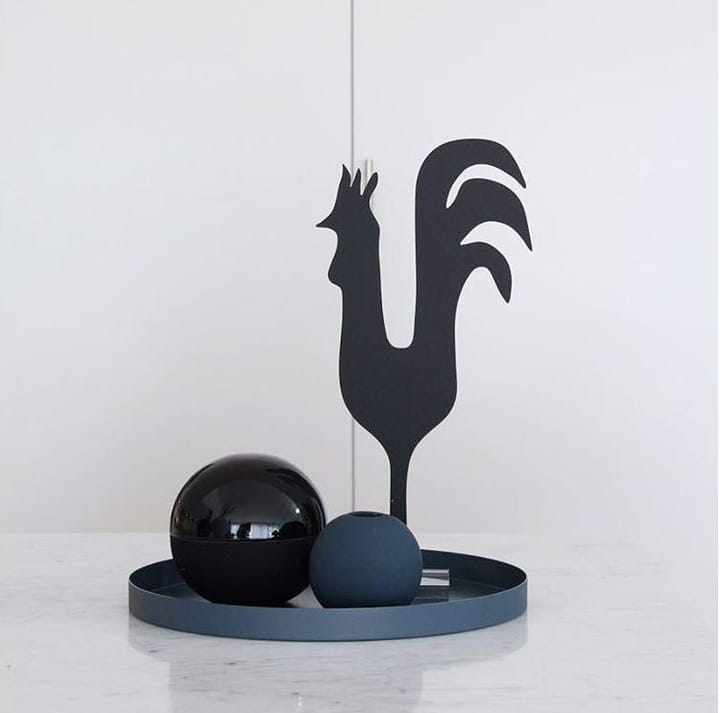 Rooster Osterdekoration 36cm - Black - Cooee