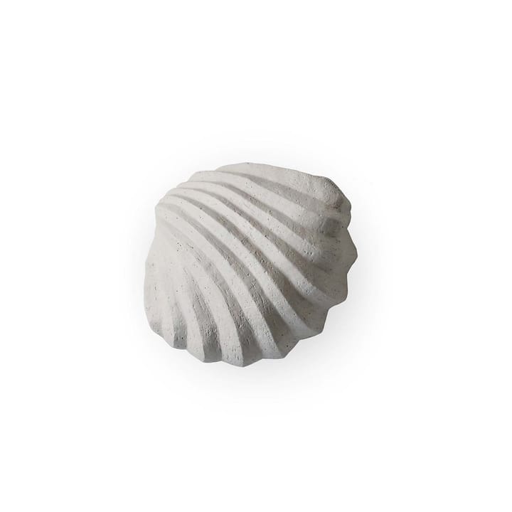 The Clam Shell Skulptur 13cm - Limestone - Cooee