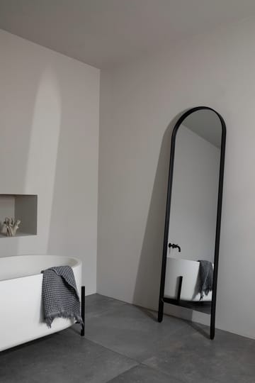 Woody Bodenspiegel 46 x 170 cm - Black stained oak - Cooee