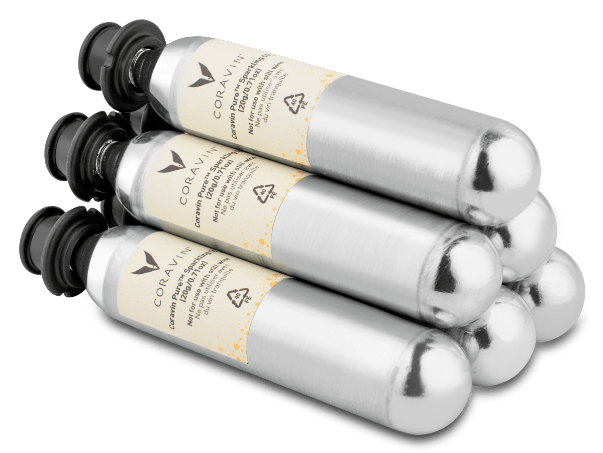 Coravin CO2-Kapseln für Sprudel 6er-Pack