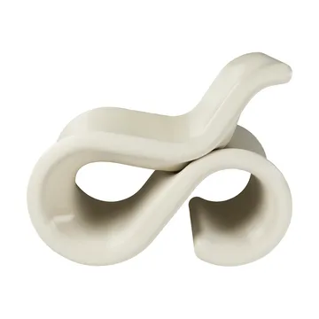 Éclair chair Loungesessel - Creme - Crème Atelier