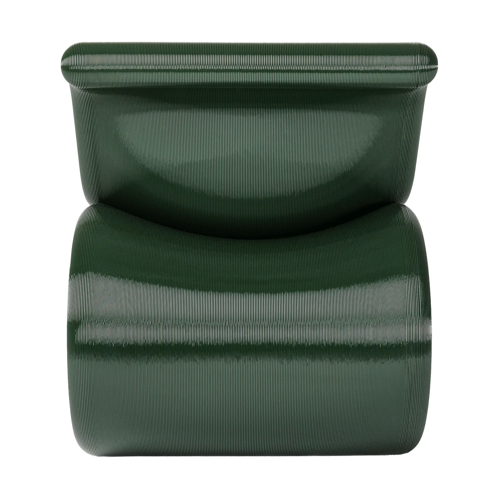 Éclair chair Loungesessel, Nori Crème Atelier