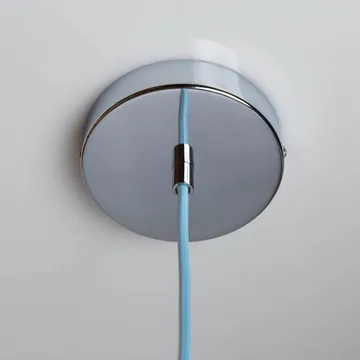 Soft Serve Pendelleuchte - Blueberry sorbet-chrome, 02, 25 cm - Crème Atelier