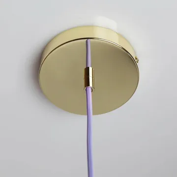 Soft Serve Pendelleuchte - Lavender sorbet-brass, 02, 25 cm - Crème Atelier