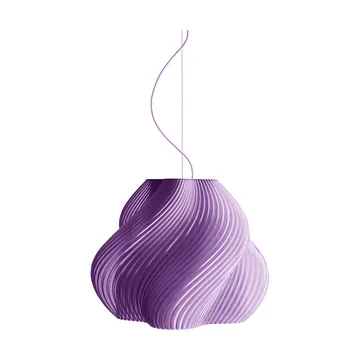 Soft Serve Pendelleuchte - Lavender sorbet-chrome, Mega, 60 cm - Crème Atelier