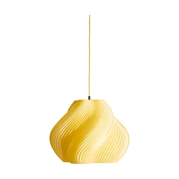 Soft Serve Pendelleuchte - Limoncello sorbet-chrome, 03, 30 cm - Crème Atelier