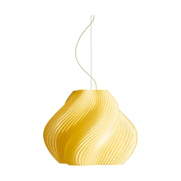 Soft Serve Pendelleuchte - Limonello sorbet-brass, Mega, 60 cm - Crème Atelier