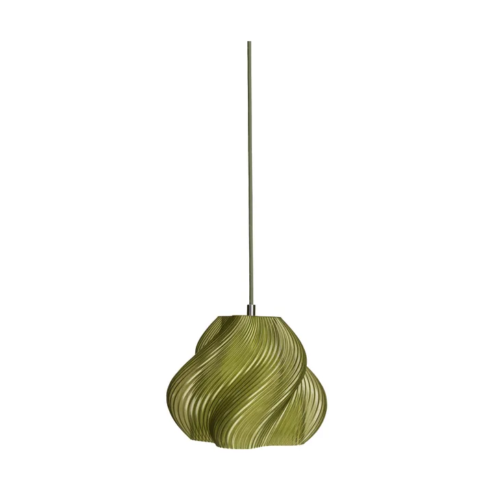 Soft Serve Pendelleuchte - Olive-chrome, 01, 20 cm - Crème Atelier