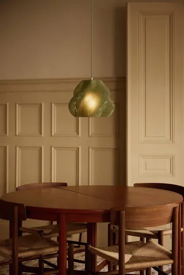 Soft Serve Pendelleuchte - Olive-chrome, 02, 25 cm - Crème Atelier