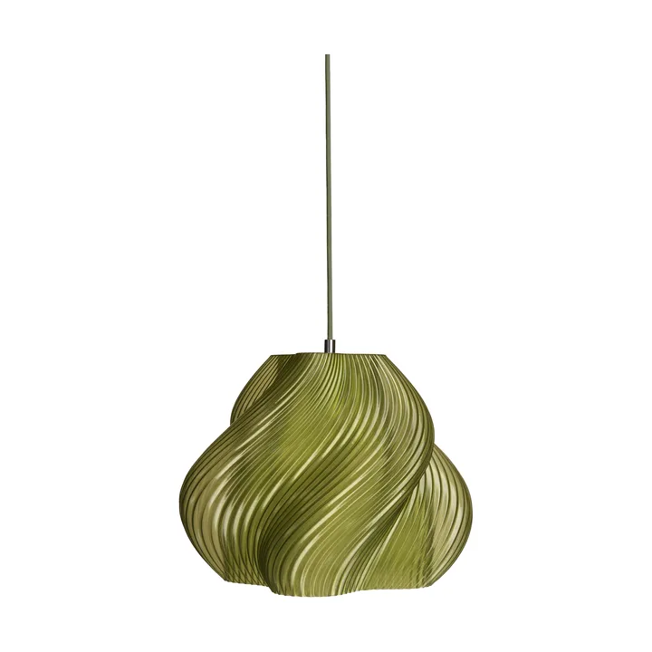 Soft Serve Pendelleuchte - Olive-chrome, 03, 30 cm - Crème Atelier
