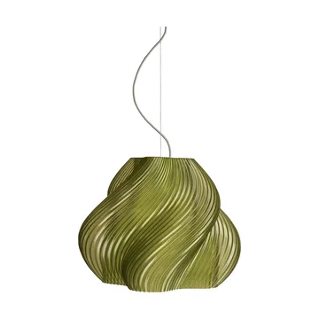 Soft Serve Pendelleuchte - Olive-chrome, Mega, 60 cm - Crème Atelier