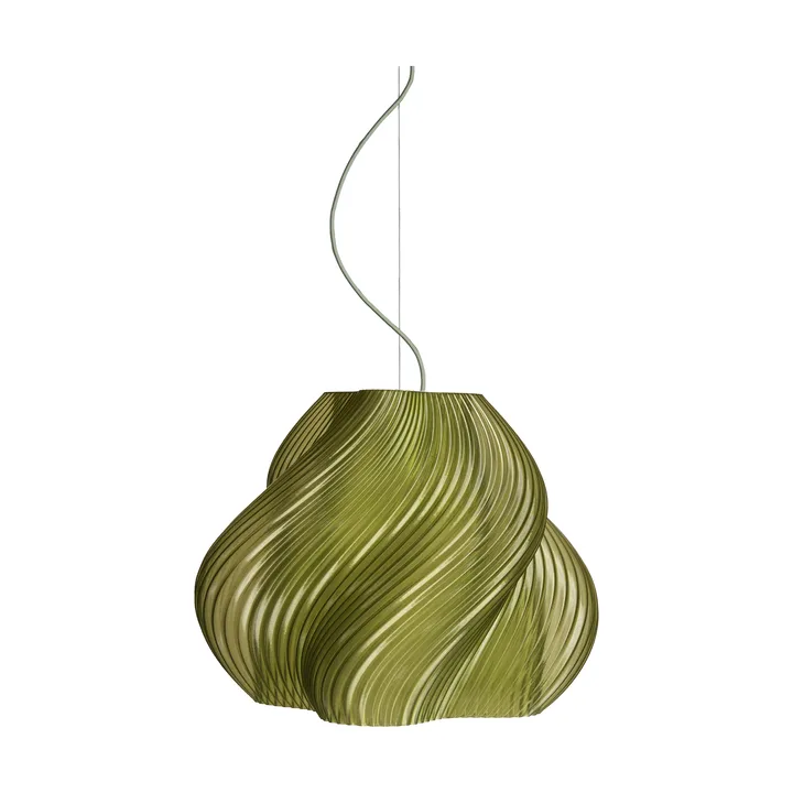 Soft Serve Pendelleuchte - Olive-chrome, Mega, 60 cm - Crème Atelier