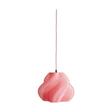 Soft Serve Pendelleuchte - Peach sorbet-brass, 01, 20 cm - Crème Atelier