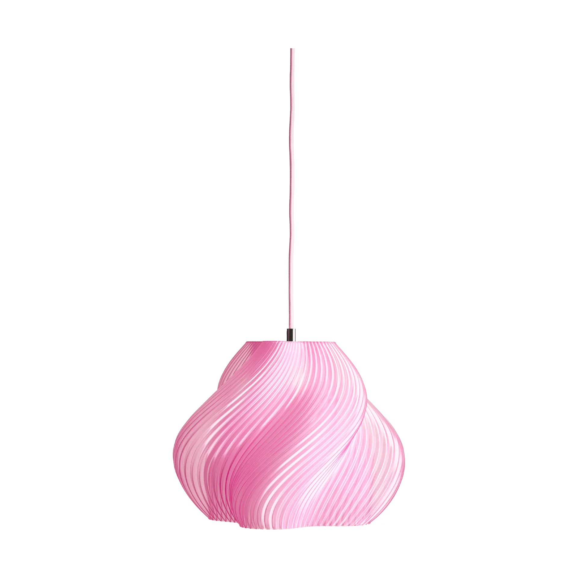 Soft Serve Pendelleuchte, Rose sorbet-brass, 02, 25 cm Crème Atelier