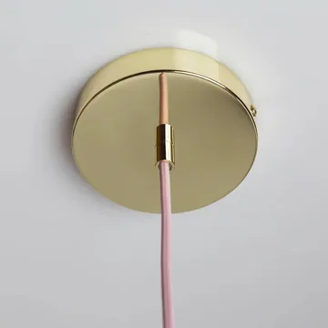 Soft Serve Pendelleuchte - Rose sorbet-brass, 02, 25 cm - Crème Atelier