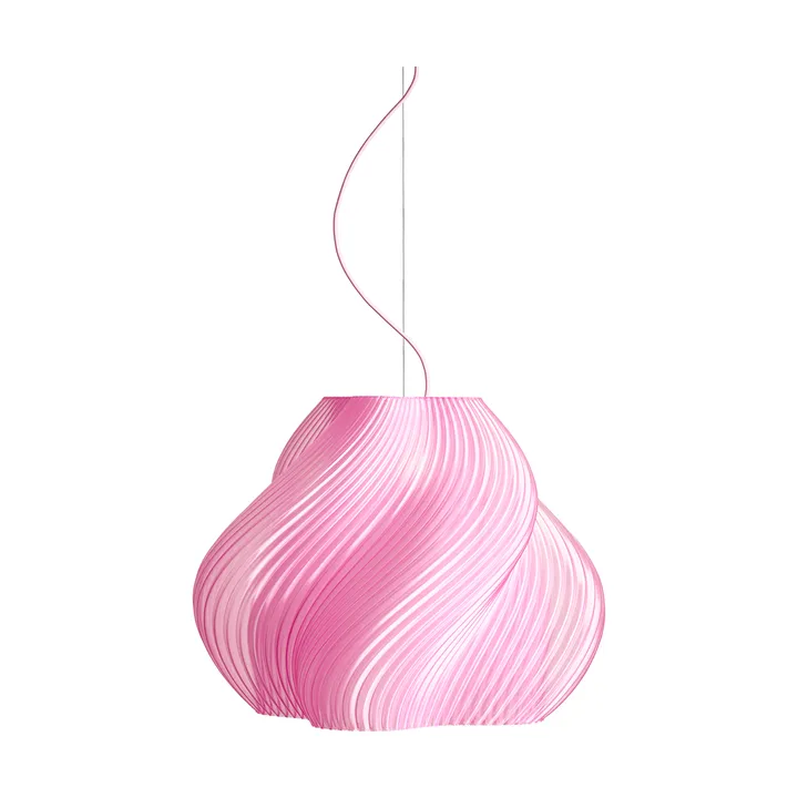 Soft Serve Pendelleuchte - Rose sorbet-brass, Mega, 60 cm - Crème Atelier