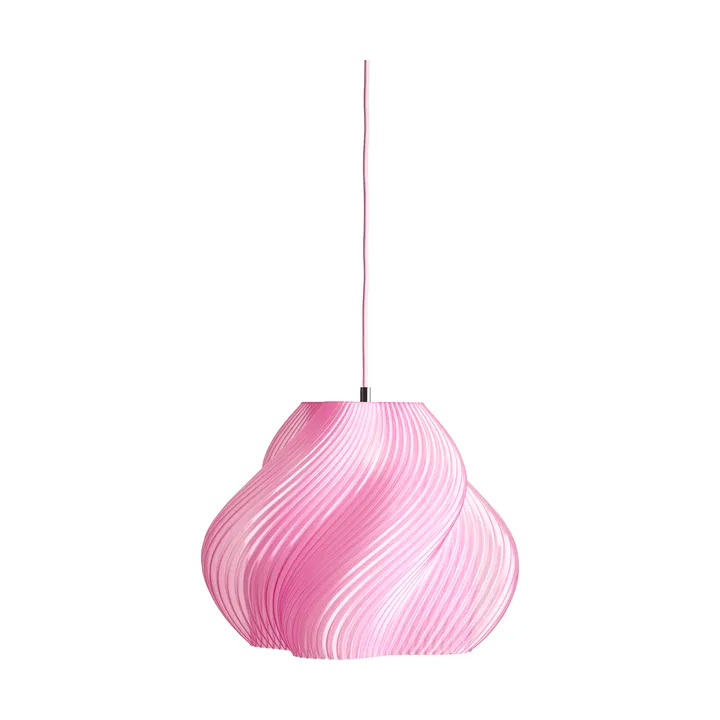 Soft Serve Pendelleuchte - Rose sorbet-chrome, 03, 30 cm - Crème Atelier