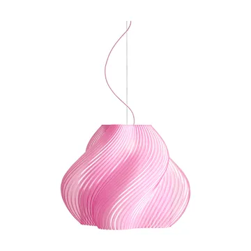 Soft Serve Pendelleuchte - Rose sorbet-chrome, Mega, 60 cm - Crème Atelier