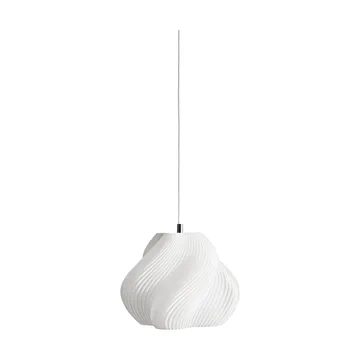 Soft Serve Pendelleuchte - White-brass, 01, 20 cm - Crème Atelier