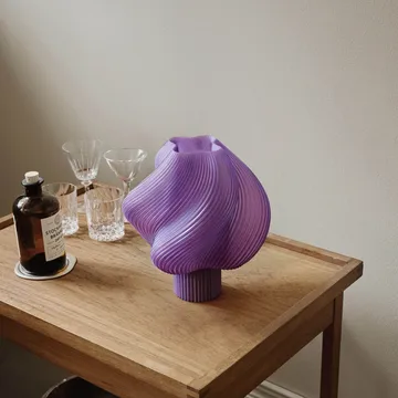 Soft Serve Tischleuchte - Lavender sorbet, Regular, 26 cm - Crème Atelier