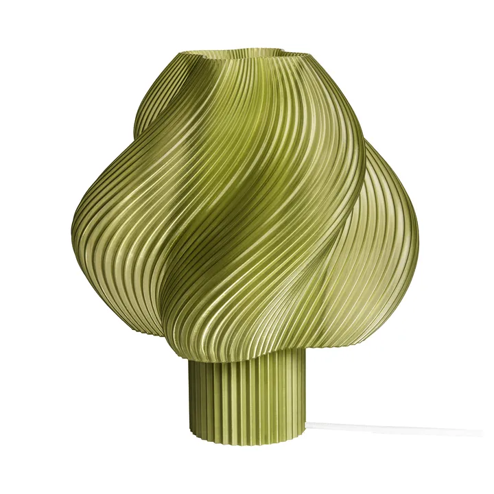 Soft Serve Tischleuchte - Olive, Grande, 34 cm - Crème Atelier