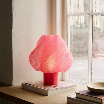 Soft Serve Tischleuchte - Peach sorbet, Grande, 34 cm - Crème Atelier