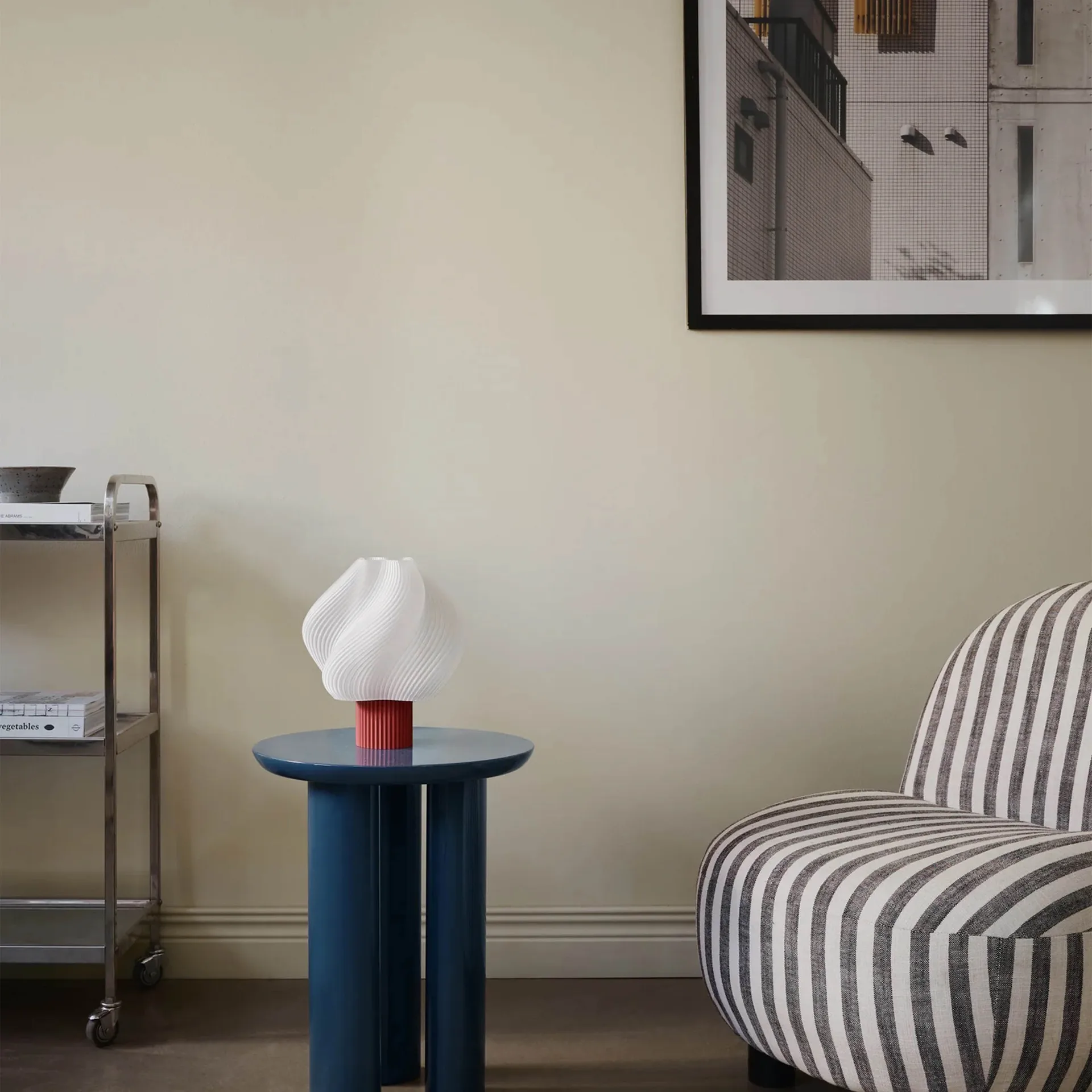 Soft Serve Tischleuchte, Rhubarb, Regular, 26 cm Crème Atelier