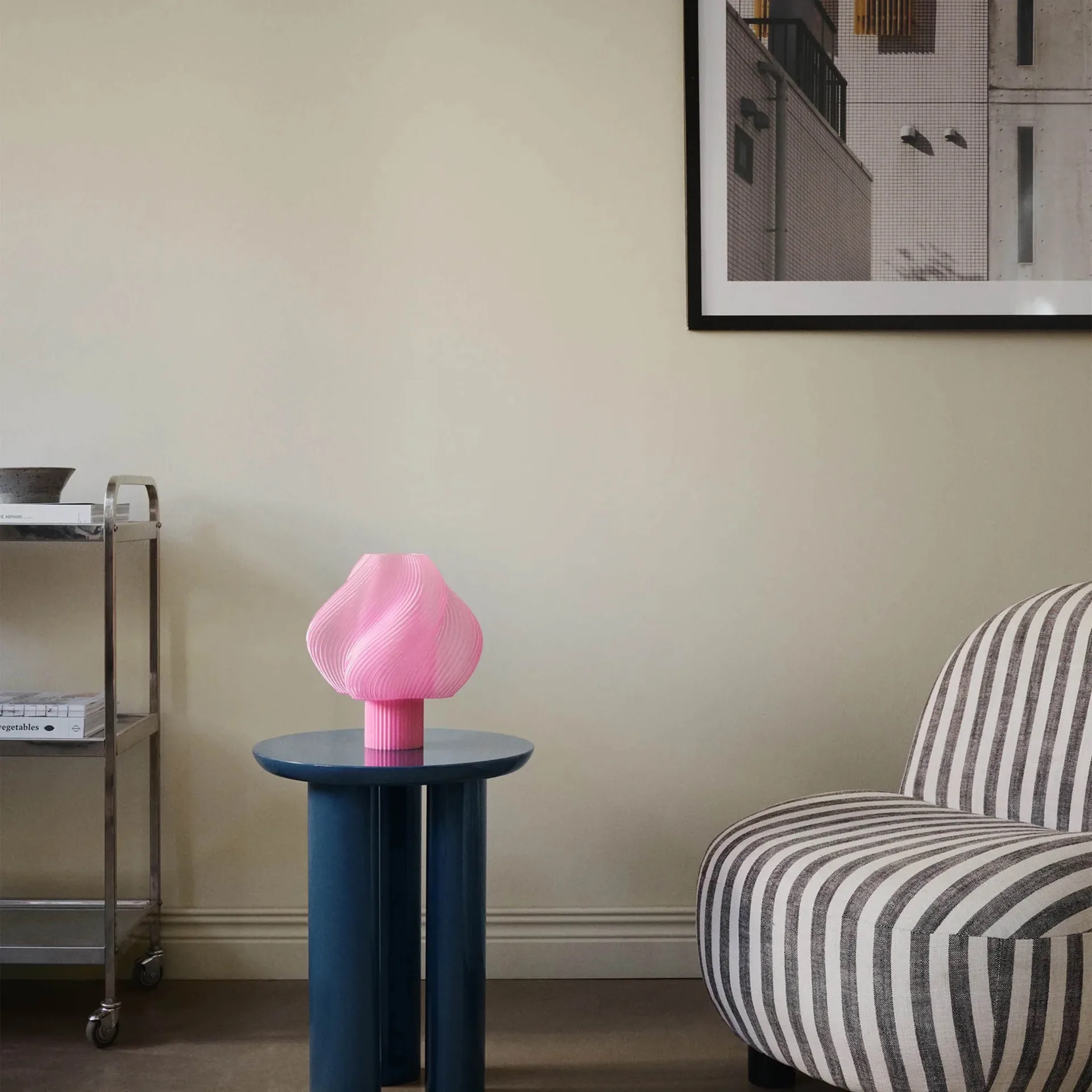 Soft Serve Tischleuchte, Rose sorbet, Regular, 26 cm Crème Atelier