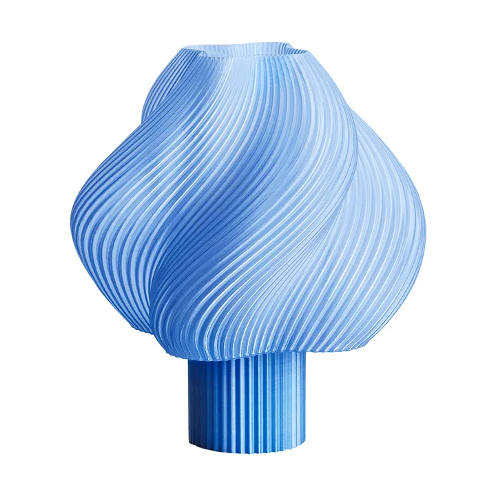 Soft Serve tragbare Tischleuchte - Blueberry sorbet, 23 cm - Crème Atelier