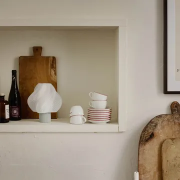 Soft Serve tragbare Tischleuchte - Matcha, 23 cm - Crème Atelier