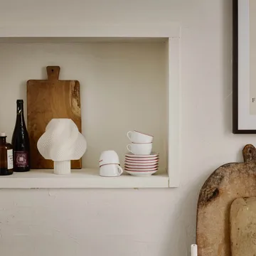 Soft Serve tragbare Tischleuchte - Vanilla bean, 23 cm - Crème Atelier