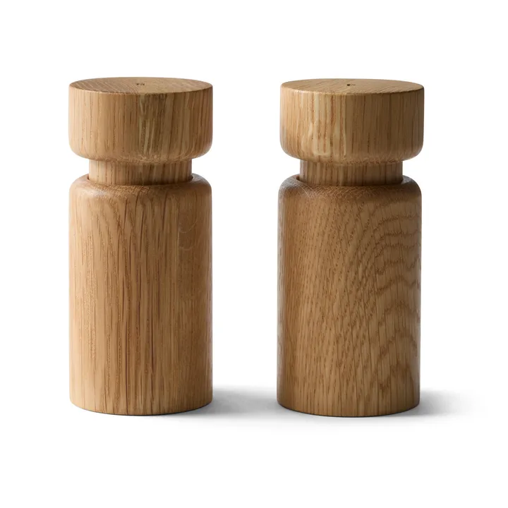 Helsinki Salz- und Pfeffermühlenset - Oak, Mini, 2-teilig - Crushgrind
