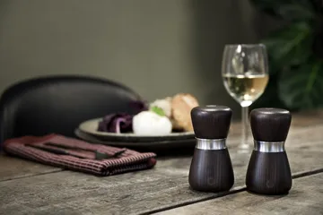 Kyoto Gewürzmühle - Brown glaze, FSC ash, 10 cm - Crushgrind