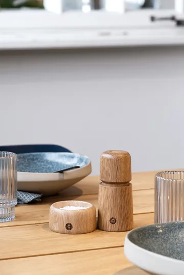 Stockholm Gewürzmühle - Natural, FSC oak, 11 cm - Crushgrind