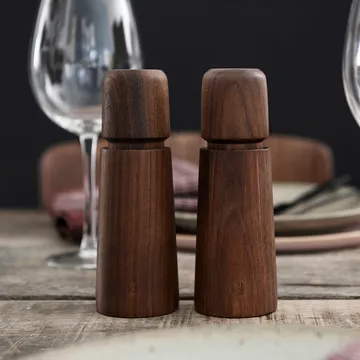 Stockholm Gewürzmühle - Natural, FSC walnut, 17 cm - Crushgrind