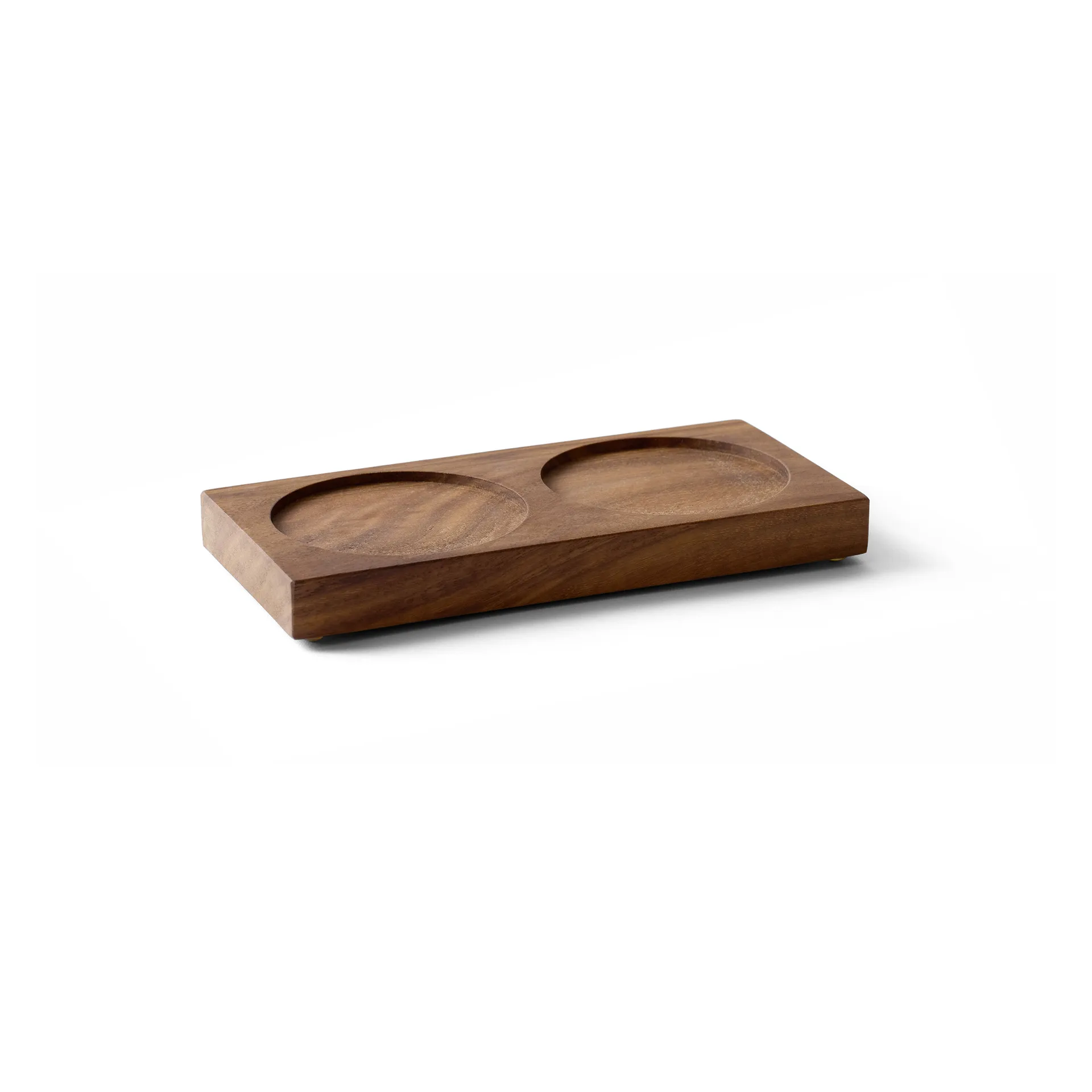 Tabletopper Gewürzmühlenständer, FSC walnut Crushgrind