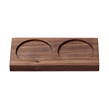 Tabletopper Gewürzmühlenständer - FSC walnut - Crushgrind