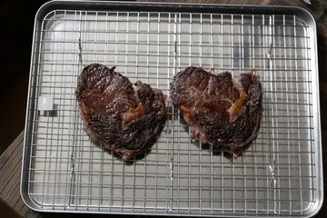 Culimat Gastronormbehälter mit Abkühlgitter - Edelstahl, 40,5x30,5 cm - Culimat