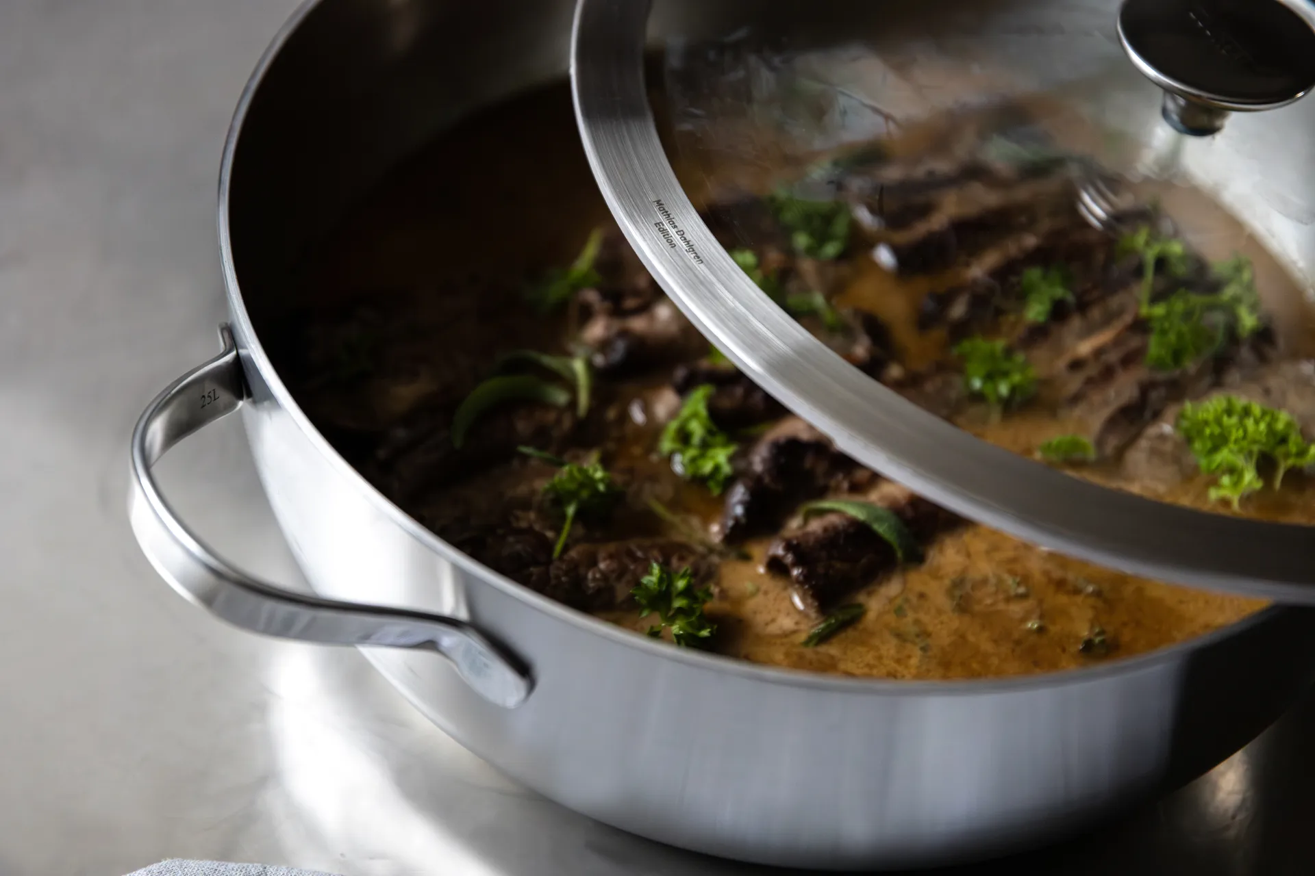 Culimat Servierpfanne, Edelstahl, Ø30 cm Culimat